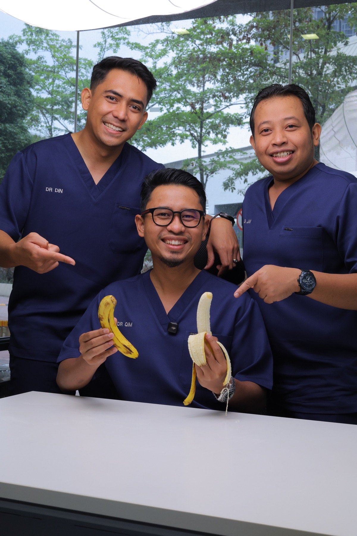 Tiga doktor Klinik Etika Kota Bharu